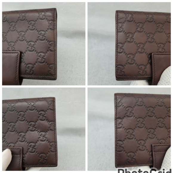 Auth Gucci Guccissima Agenda/Diary Planner Wallet Unisex - Picture 7 of 8